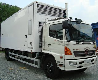 XE CHỞ GÀ CON