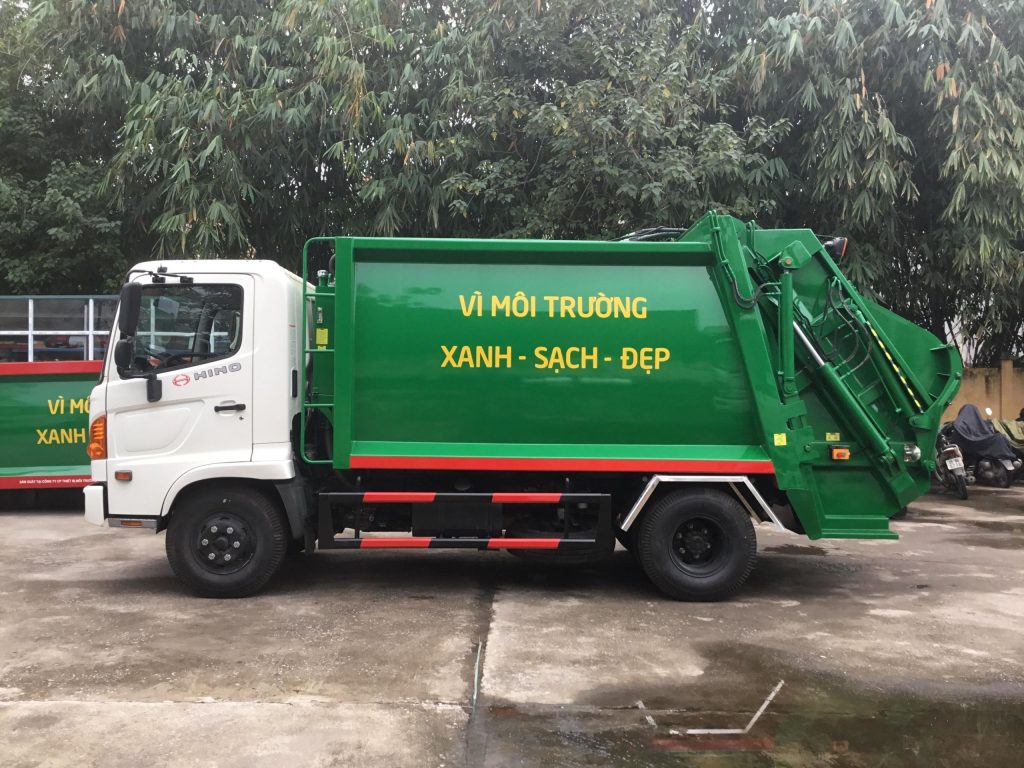 Tìm hiểu về xe ép, xe chở rác